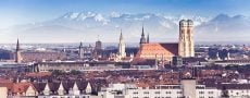 Singles in München: Panorama der Münchner Innenstadt